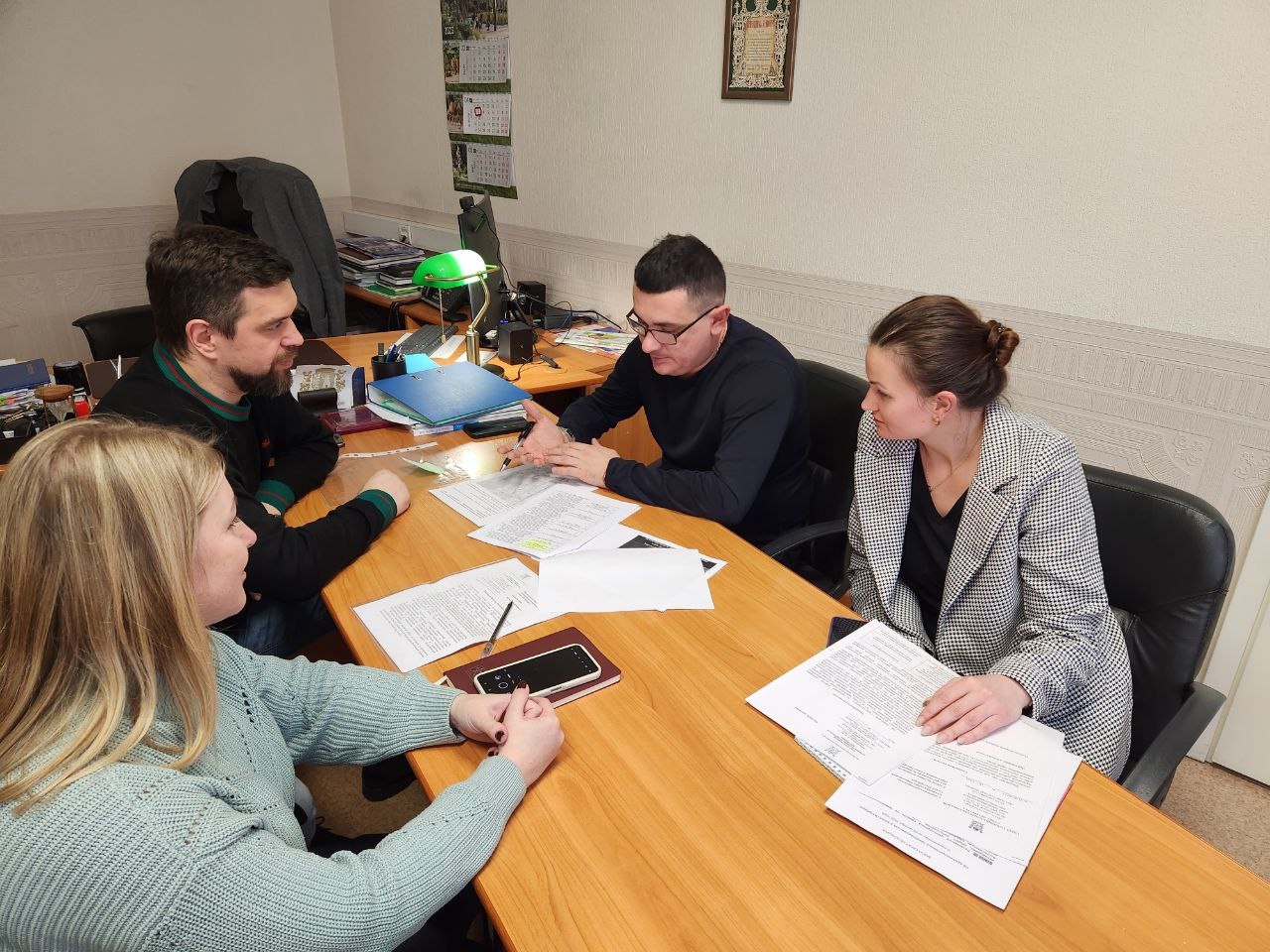 рабочая встреча с представителями ГАТИ и Управления по мониторингу в МО Светлановское